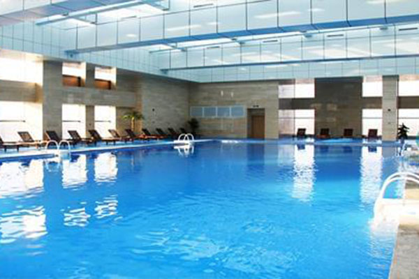山东济宁圣德国际酒店恒温泳池设备安装工程