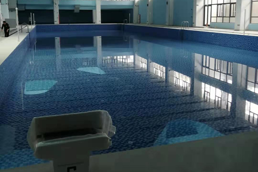 潍坊未来实验学校游泳池安装工程