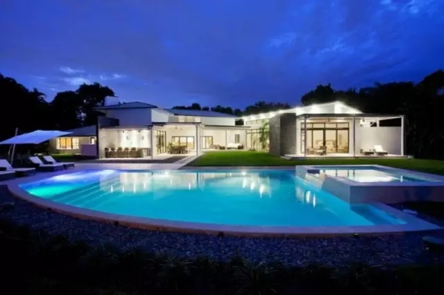 50款别墅泳池设计，看看私人定制的游泳池到底有多豪华？(图11)